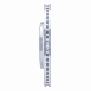 Ford Mustang Brake Rotor (1) - Rear Right - R1 Concepts - Drilled & Slotted - Silver - `15-`23